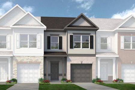 New construction Townhouse house 236 Dupont Drive, Unit 83, Cartersville, GA 30121 Suwanee- photo 0