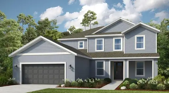 New construction Single-Family house 33900 Anchor Light Ln, Wesley Chapel, FL 33543 plan Sand Key - image