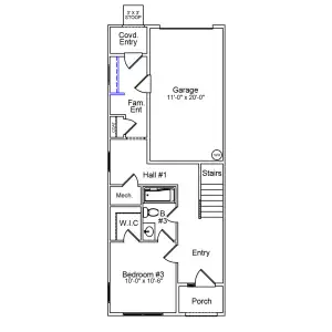 New construction Single-Family house 398 Chesapeake Commons St, Garner, NC 27529 plan Snapdragon - image