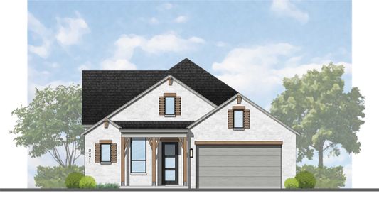 New construction Single-Family house 5307 Dream Ct, Manvel, TX 77578 plan Brent Plan - image