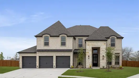 New construction Single-Family house 932 Pilatus Ln, Fate, TX 75087 plan Hillcrest 2F (w/Media) - image