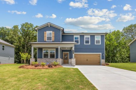 New construction Single-Family house 114 Poplar Bluff Wy, Jefferson, GA 30549 plan Travis - image