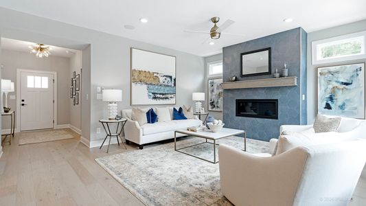 New construction Single-Family house 3347 Fishpond Cir, Dacula, GA 30019 plan Portico - image 15