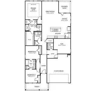 New construction Single-Family house 426 Morgan Creek Rd, Pendergrass, GA 30567 plan Gibson - image
