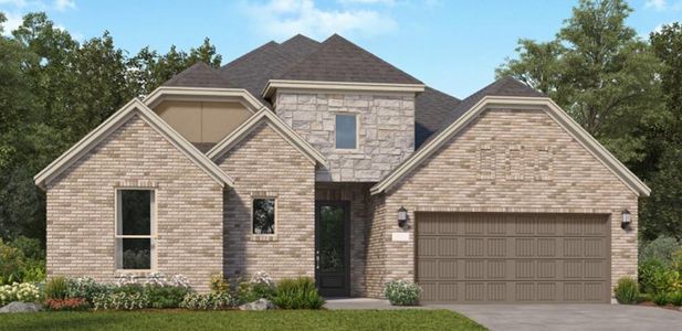 New construction Single-Family house 2223 Toyhill Falls Ln, League City, TX 77573 Glenbrookll- photo 0