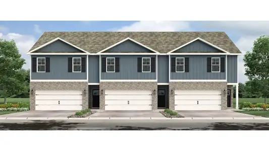 New construction Single-Family house 7519 Speckled Trout Ln, Knoxville, TN 37931 plan Pattison Townhome - image