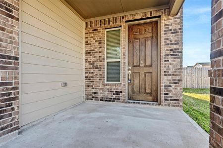 A home with a large inviting front porch