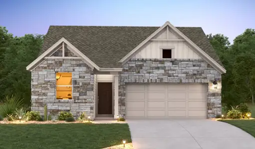 New construction Single-Family house 133 Jans Wy, Georgetown, TX 78626 plan Cartwright - image
