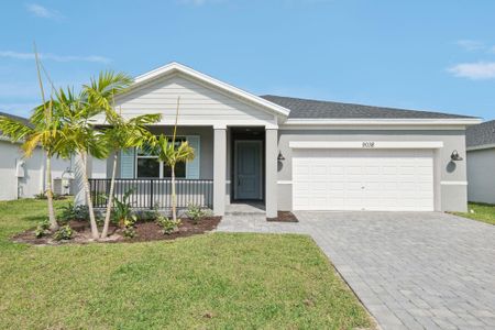 New construction Single-Family house 9038 Dahlia Circle Prt, Port Saint Lucie, FL 34986 Emilia- photo 0