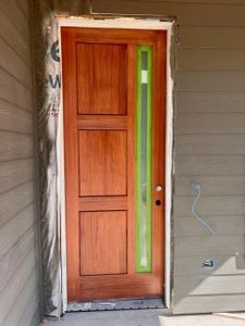 9 ft Mahogany front door