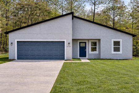 New construction Single-Family house 10707 N Hatari Dr, Citrus Springs, FL 34434 - image