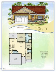 New construction Single-Family house 415 Creeks Edge Dr, Pikeville, NC 27863 - image