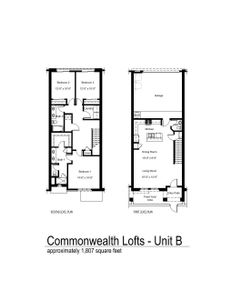 New construction Townhouse house 733 E Commonwealth Ave, Chandler, AZ 85225 plan Unit B - image 3