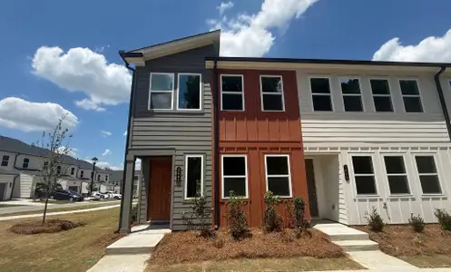 New construction Townhouse house 1607 Worley Wy Nw, Atlanta, GA 30318 plan Cedar - image