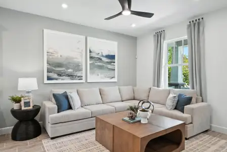 New construction Townhouse house 1475 Seashore Cir, Celebration, FL 34747 plan Amelia - image 15