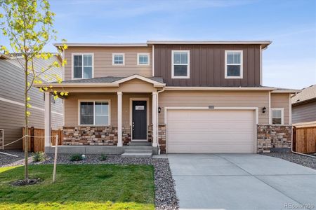 New construction Single-Family house 13610 Topaz Place, Mead, CO 80504 HENLEY- photo 0