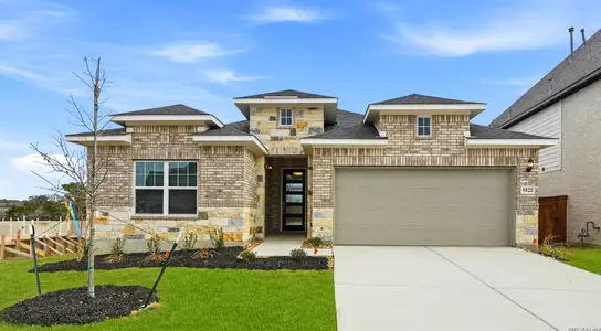 New construction Single-Family house 9522 Luke Path, San Antonio, TX 78254 plan Morgan - image