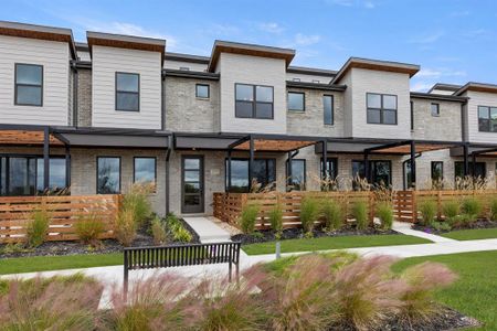 New construction Townhouse house 2005 Aldrich Mews, Celina, TX 75009 plan Mimosa - image