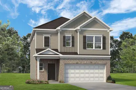 New construction Single-Family house 1429 Trellis Ct, Hampton, GA 30228 - image