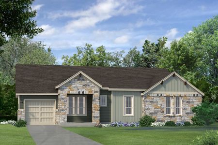 New construction Single-Family house 144 Antoinette Wy, San Marcos, TX 78666 plan Spieth - image