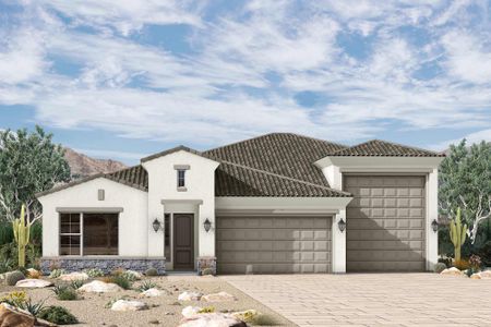 New construction Single-Family house 3044 E Pantano Rd, San Tan Valley, AZ 85140 plan The Claret - image