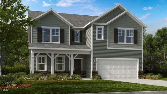 New construction Single-Family house 4504 Virta View Road, Fuquay Varina, NC 27526 Sheridan- photo 0