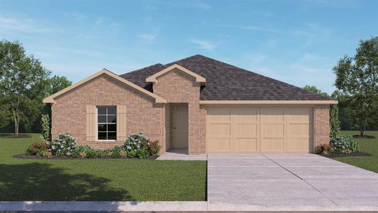 New construction Single-Family house 154 Willowbranch Dr, Fate, TX 75087 plan Brenham - image