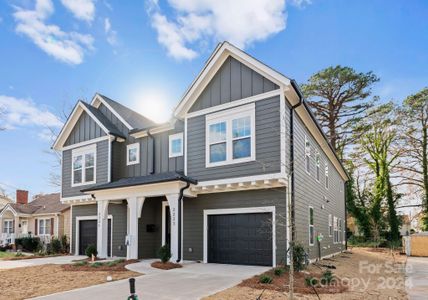 New construction Townhouse house 2221 Edison Street, Charlotte, NC 28206 - photo 0