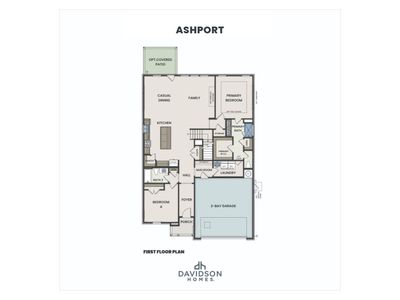 New construction Single-Family house 1509 Northview Ln, Josephine, TX 75173 plan The Ashport H - image