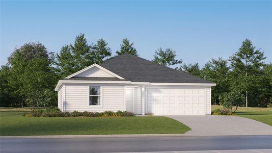 New construction Single-Family house 105 Bertram Oaks Dr, Bertram, TX 78605 plan Wagner - image