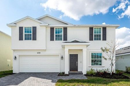 New construction Single-Family house 6338 Nw Windwood Wy, Port St. Lucie, FL 34987 Providence- photo 0