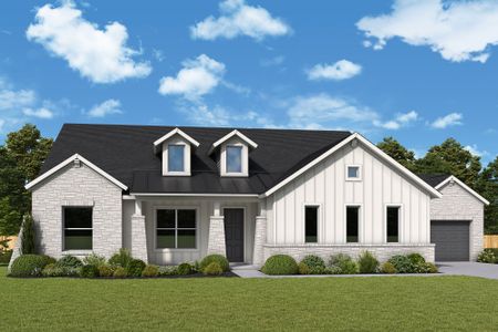 New construction Single-Family house 2005 Whispering Oaks Ln, Waller, TX 77484 plan The Blackberry - image