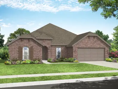New construction Single-Family house 200 Reliance Rd, Godley, TX 76044 plan Hampton - image