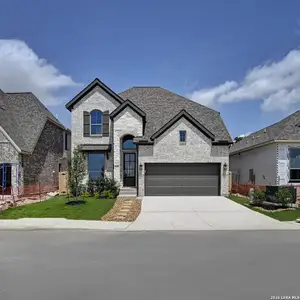 New construction Single-Family house 10207 Belle Pkwy, San Antonio, TX 78254 plan 2442W - image