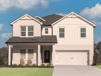 New construction Single-Family house 3906 Brushy St, Powder Springs, GA 30127 plan Taylorsville Basement - image