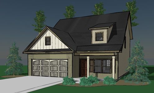 New construction Single-Family house 100 Jasmine Dr, Jackson, GA 30233 plan Indigo - image