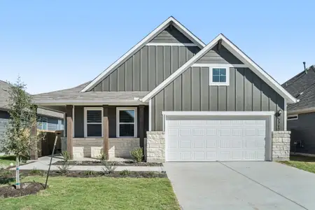 New construction Single-Family house 9712 Serene Bliss Ln, Buda, TX 78610 plan Texoma - image