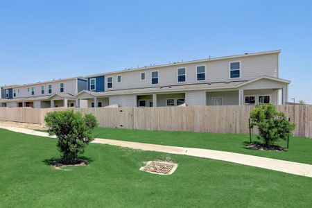 New construction Townhouse house 1850 Settlers Glen Dr, Unit 1702, Round Rock, TX 78665 The Bonnell (161)- photo 31 31