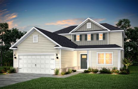 New construction Single-Family house 1303 Willow Ridge Wy, Spartanburg, SC 29307 plan Hartwell - image