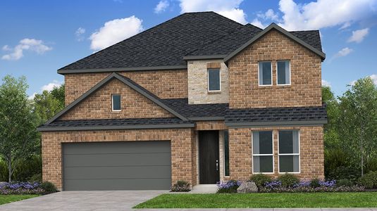 New construction Single-Family house 1605 Blue Sage Ct, Celina, TX 75009 plan Saffron - image