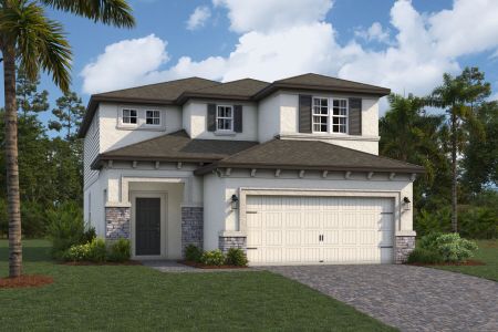 New construction Single-Family house 31264 Pendleton Landing Cir, Wesley Chapel, FL 33545 Magnolia- photo 0