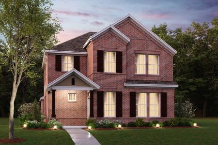New construction Single-Family house 1029 Western Hills Dr, Crowley, TX 76036 plan Hyacinth - Cottage Series - image