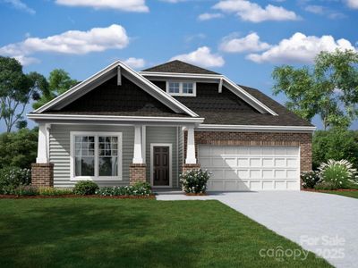 New construction Single-Family house 929 Barker St, Monroe, NC 28112 plan Graham II - image