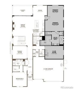 New construction Single-Family house 13862 Honey Hush Trl, Parker, CO 80134 - image