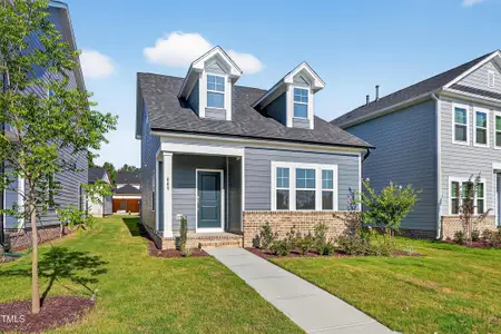 New construction Single-Family house 809 Portland Rose Dr, Knightdale, NC 27545 Longleaf- photo 0