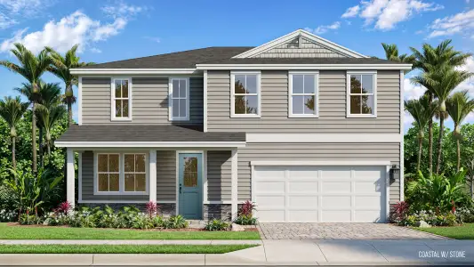 New construction Single-Family house 2533 Barnstead Rd, Green Cove Springs, FL 32043 plan Highbourne - image