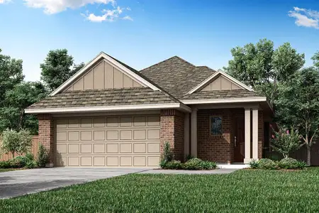 New construction Single-Family house 1640 Meadow Crest Dr, Aubrey, TX 76227 plan First - image