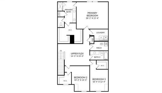 New construction Townhouse house 1301 Margo Mannor, Fort Mill, SC 29708 plan Sedgewyck - image