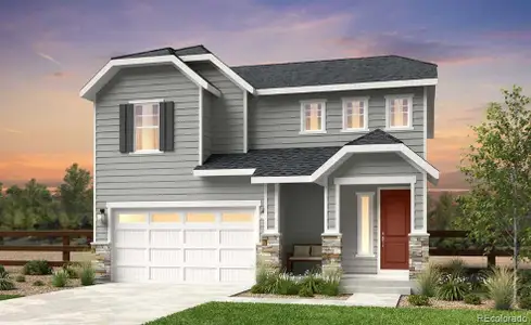 New construction Single-Family house 39803 Penn Rd, Elizabeth, CO 80107 plan Eagle - image