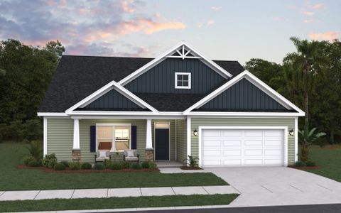 New construction Single-Family house 144 Furnies Pl, Loris, SC 29569 plan Calabash - image